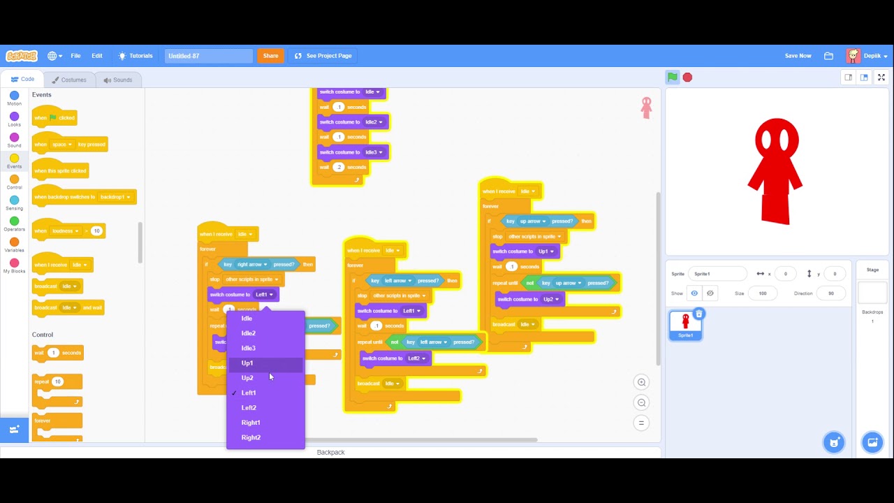 making FNF on Scratch