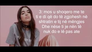 "new rules" me tekst shqip / with albanian lyrics