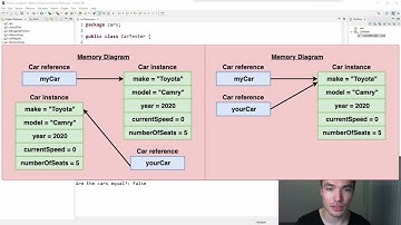 COMP1010 Video 17 - Instance and Reference Copies