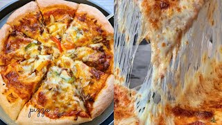 Jinsi ya Kupika Pizza Nyumbani| Home Made Pizza With English Subtitles |Never Seen Pizza Like This