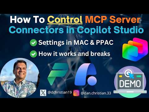 How to Control MCP Server Connectors in Copilot Studio