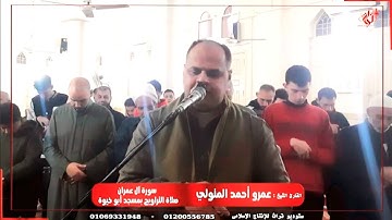 سورة آل عمران بصوت خاشع لفضيلة الشيخ : عمرو أحمد المتولي  مسجد  أبو خيوة - - Surah Al-Imran