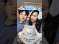 MUKBANG CAKE CINAMOROLL 😍 | Klara Tania #shorts