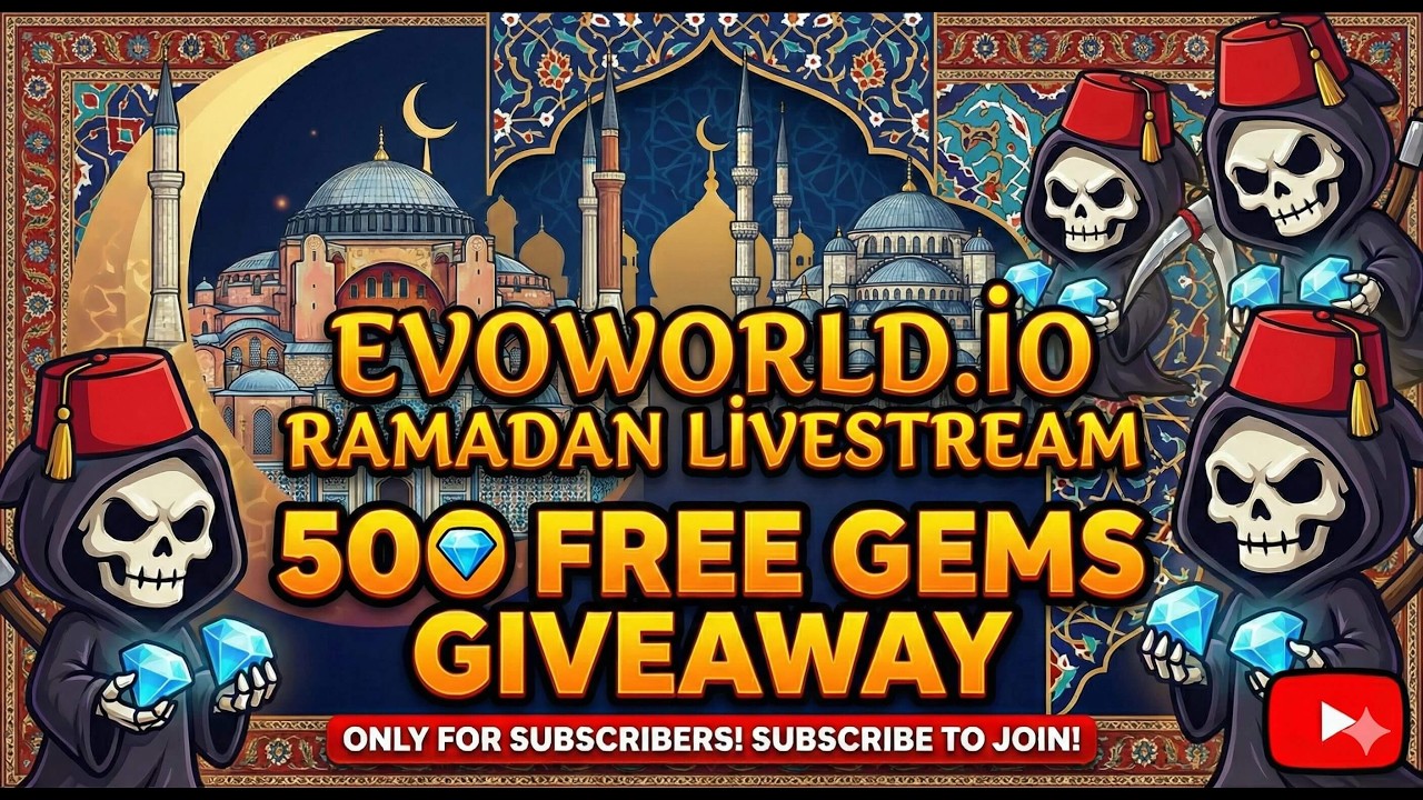 Ramadan Livestream #2 - 500 FREE GEMS!