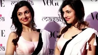 Divya Khosla Kumar Hot In Saree At Masaba Gupta Festival Collection Launch 2016