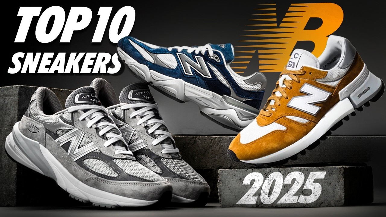 10 лучших кроссовок New Balance 2025 года, которые обязательно нужно купить!