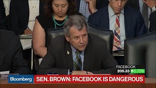 Sen. Brown: 'Crazy' to Let 'Dangerous' Facebook Experiment in Banking