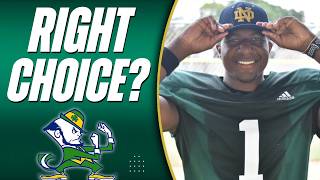 Notre Dame's 2027 QB Recruiting Plan Worked Out Perfectly...