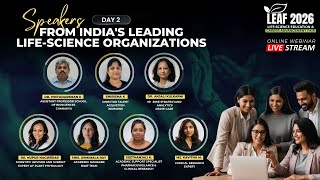 LEAF 2026 Day 2 | AI in Biology, Clinical Research & Future-Ready Life Science Careers