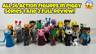 All 26 Action Figures In Piggy Series 1 And 2 Full Review!!!