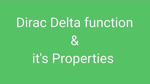 #dirac_delta function
