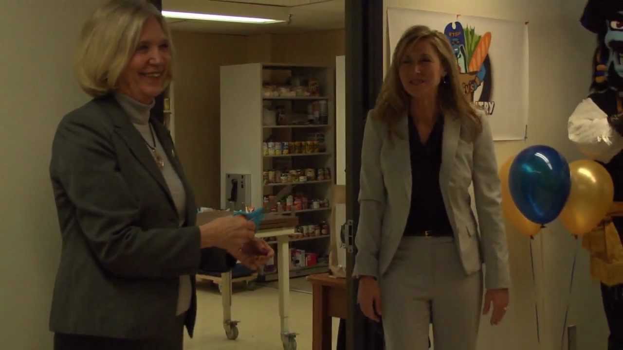 Bucky's Food Pantry Ribbon Cutting - YouTube