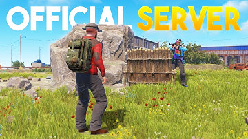I PLAYED OFFICIAL SERVER on RUST AS A SOLO!