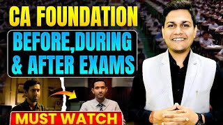 🤔Before, During &amp; After Exams Strategy | Sikh ke Jao | CA Foundation | CA Nikesh Agrawal 📌