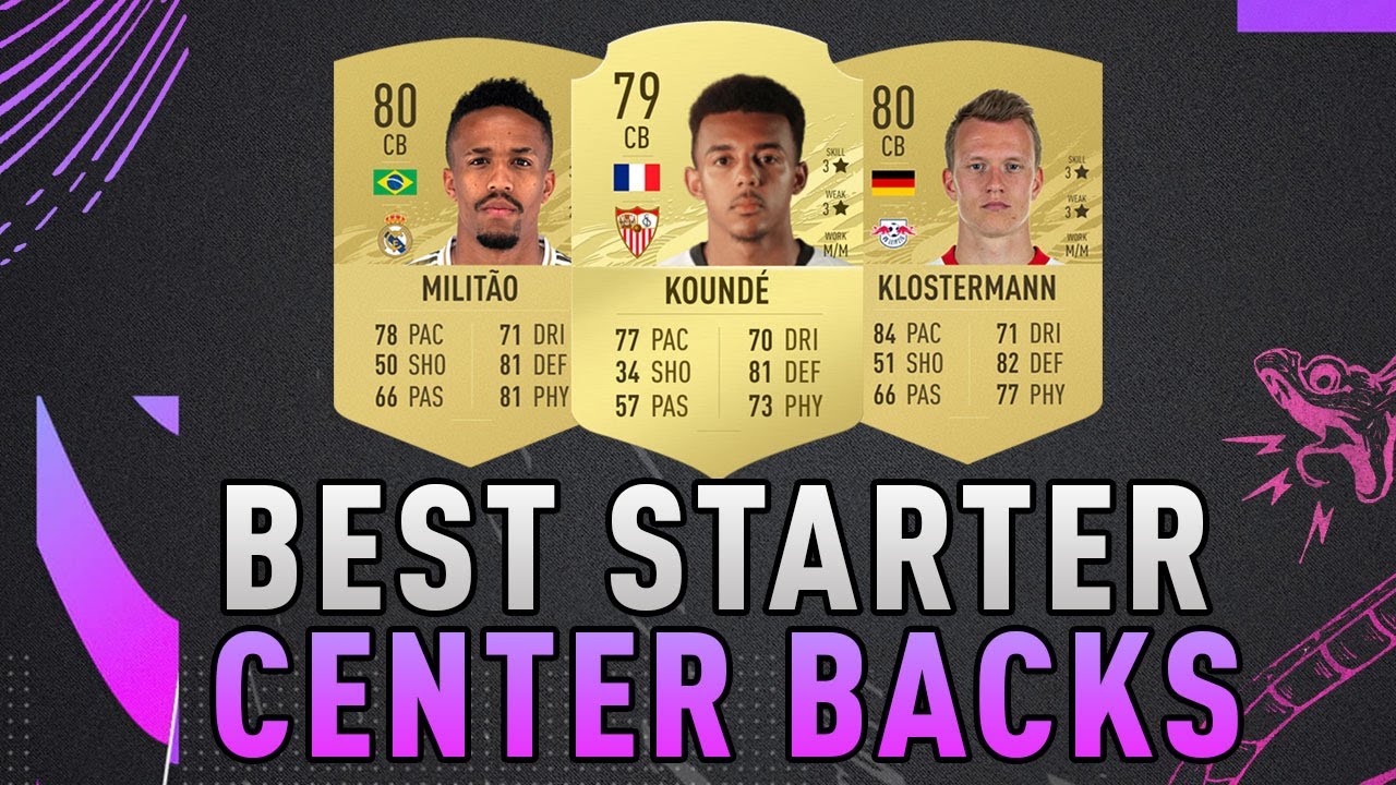 FIFA 21 BEST STARTER CENTER BACKS (FT. Militao, Kounde and Klostermann!)
