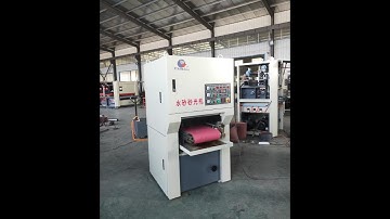 cnc sanding machine for polish and deburring the metal aluminum and nonmetal