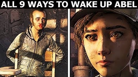 All 9 Ways To Wake Up Abel - The Walking Dead Final Season 4 Episode 3: Broken Toys