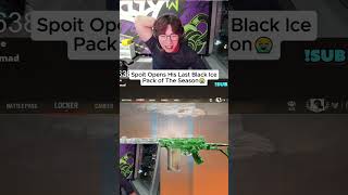Spoit Opens His Last Black Ice Pack of The Season