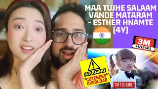 Indian-Chinese couple LOVES Esther Hnamte! | MAA TUJHE SALAAM VANDE MATARM - ESTHER HNAMTE REACTION