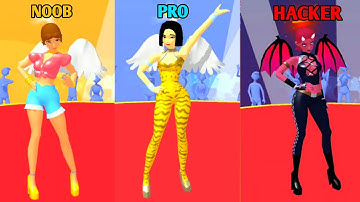 NOOB vs PRO vs HACKER in Carpet Roller