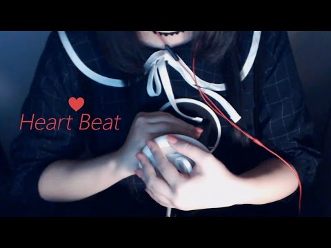 (SUB) ASMR Korean Heart Beat Sound and My Story 심장과 뽀모이야기