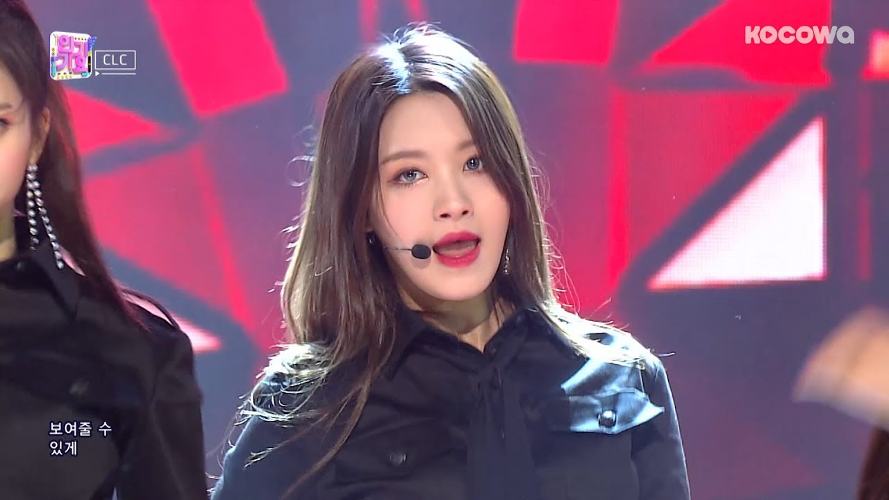 CLC - Black Dress [Inkigayo Ep 951]