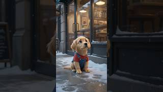 The Lonely Puppy Found a Forever Home 🐶❤️ | Emotional Pixar-Style Story #shorts #usa #cute