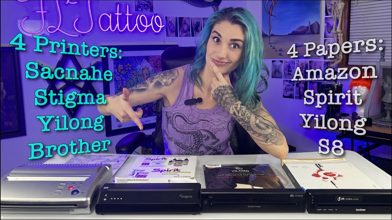 Best Tattoo Thermal Stencil Printer - Comparison Video 