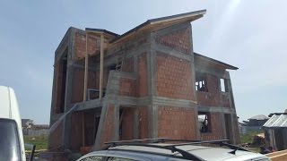 Constructii Case Zidarie La Rosu - Constructia Casei De La Bragadiru, Jud Ilfov Constructii Case Zidarie La Rosu - Constructia Casei De La Bragadiru, Jud Ilfov