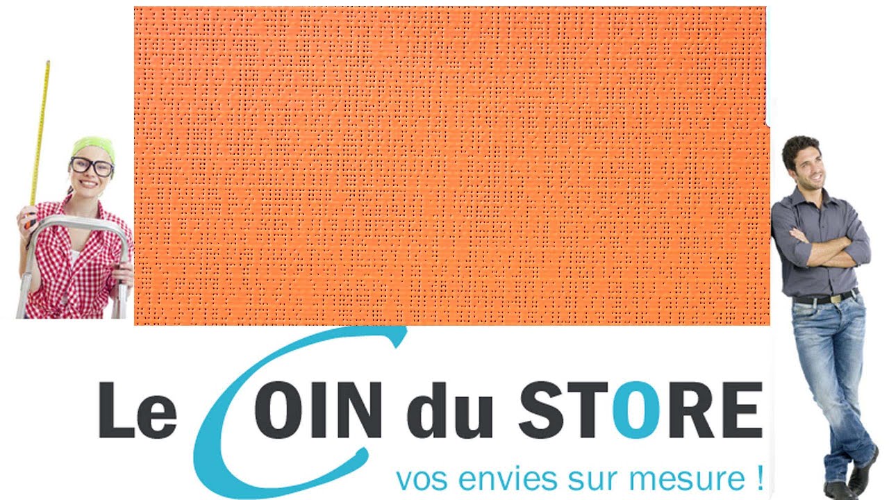 Toile PVC pour pergola et store Soltis Perform 92 Orange mandarine 8204 Serge Ferrari