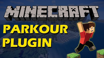 Parkour minigame in Minecraft with Parkour Plugin