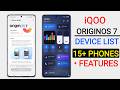 iQOO OriginOS 7 Update - Official List (15+ Device ) Android 17 for Z11,Z11x,Z10R,Z10,Neo 10/10R,15R