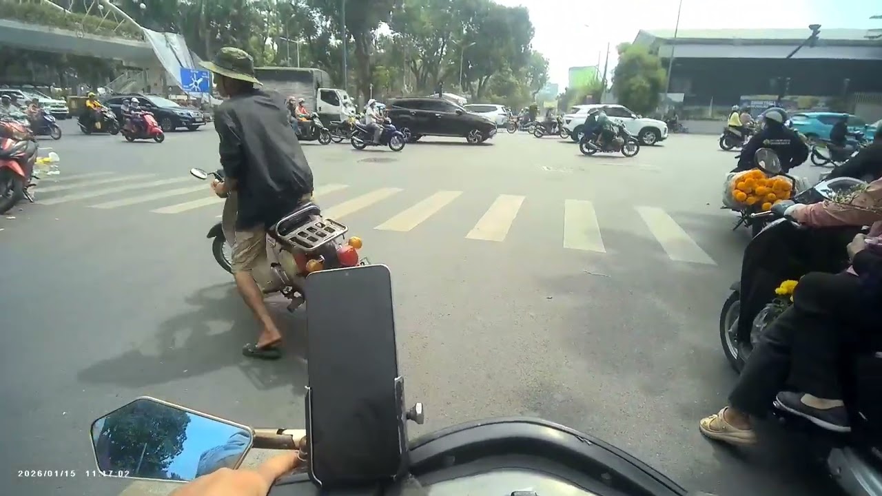 Chợ bông Công Viên Gia Định 28 Tết âm lịch 2026