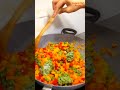Dinner Ideas | 9 Years Old Cooks Vegetable Rice | #Shorts | By Maryann
