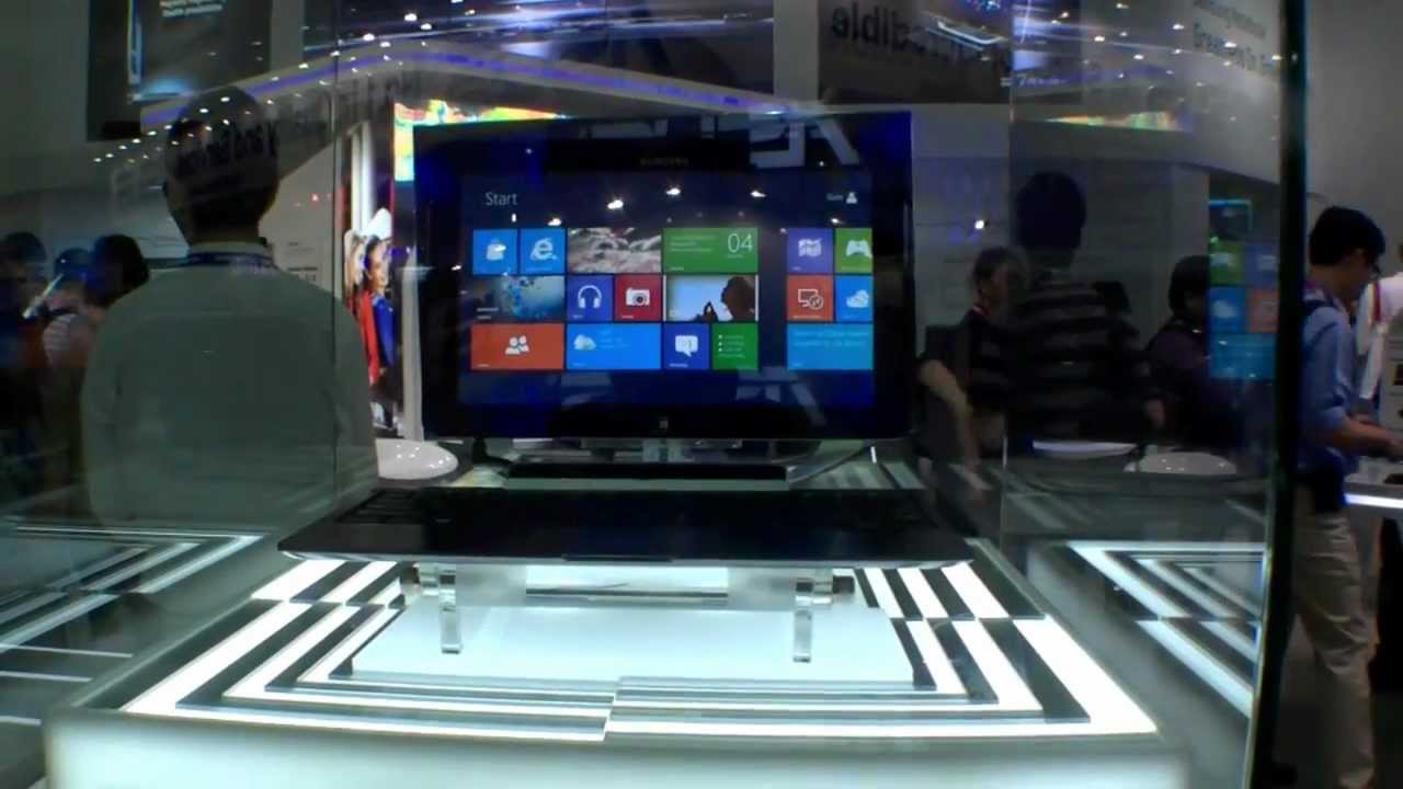 Samsung Serie 7 Hybrid-PC Hands On - Tablet mit Tastatur Dock