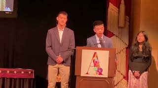William Zhang AAPI Change Maker Award Acceptance Speech