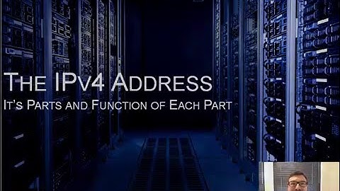 Ipv4 Address Lecture