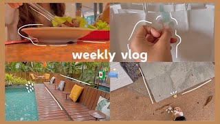 weekly vlog 🧺💌 cafe, eating, aquaria, beach +more | ไปคาเฟ่, อควาเรีย, ทะเล, กินเยอะๆ