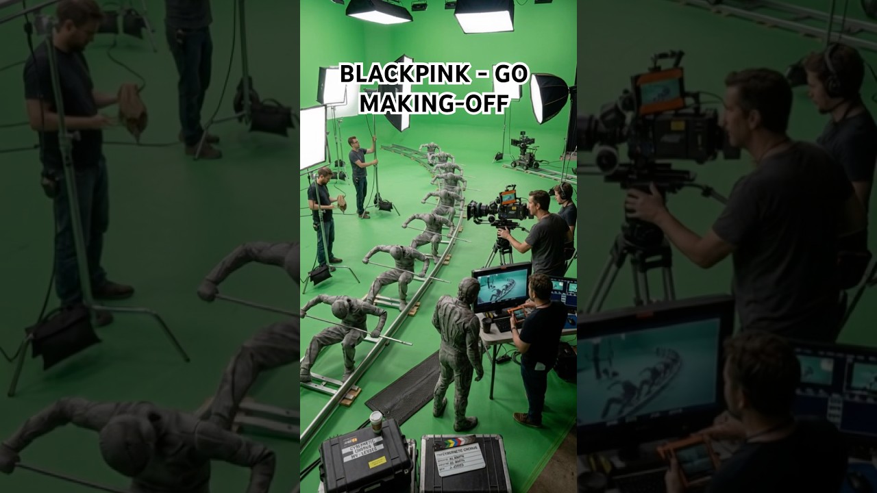 Blackpink - GO . Music video making off