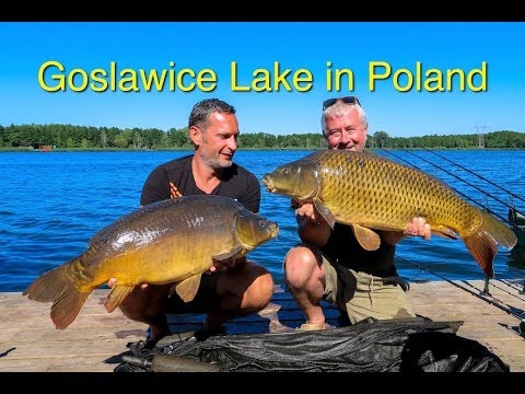 Goslawice Lake in Poland