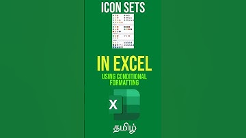 Want to make your Excel data speak visually? Let’s use Icon Sets in Conditional Formatting #excel