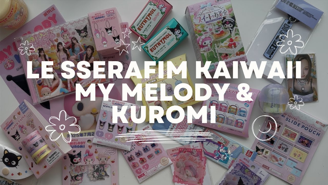 My Melody & Kuromi с LE SSERAFIM KAWAII Special