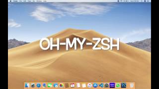 How to install 'oh-my-zsh' on Mac
