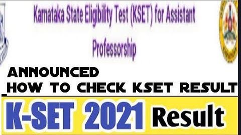 kset results 2021 announced k-set result 2021 update how to check kset result 2021