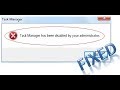 Task Manager has been disabled by your Administrator windows 10, 2 Easy Way Fixed