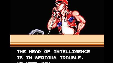 Contra Force Intro- Nintendo Entertainment System 1992