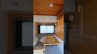 Fiat Ducato 13 m3 campervan, L tipi tasarım köşe koltuk düzeni ile farklı bir tasarım uyguladık 😀