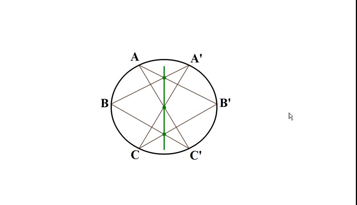 When a genius 16 year old Pascal discovered a geometry pattern