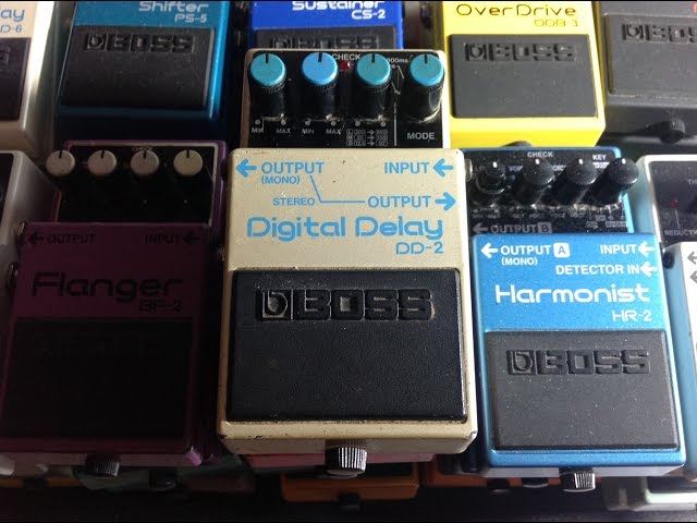 Boss Pedal Review 26: DD-2 Digital Delay - YouTube