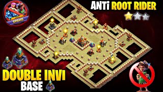 DOUBLE INVISIBILITY SPELL TH16 BASE| Th16 Legend Base| Clash Of Clans Base Th16